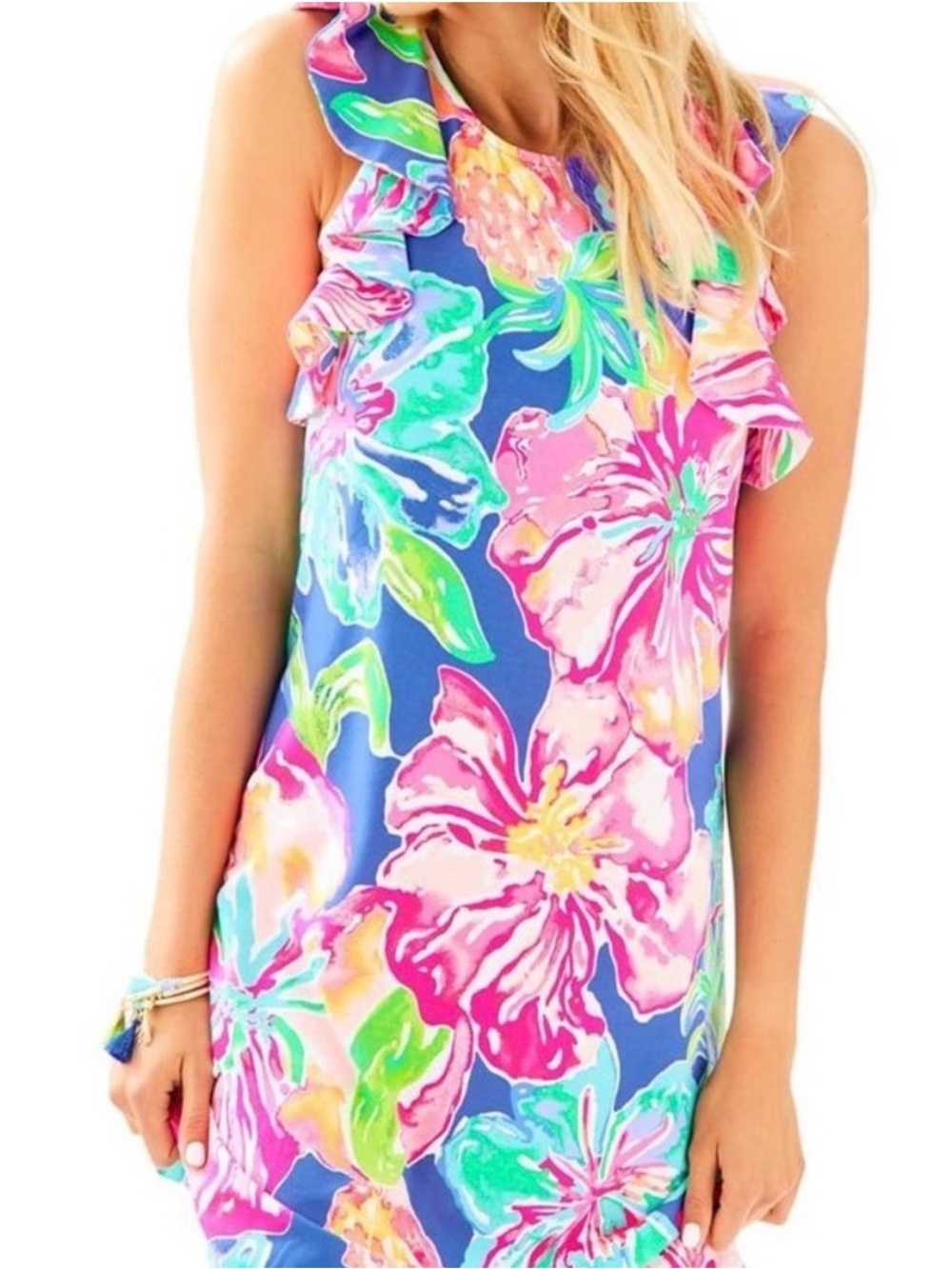 Lilly Pulitzer Esmeralda Dress in Jungle Utopia print size Small